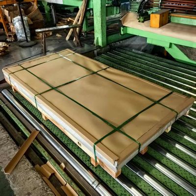 Alloy 3003 H26 Temper 0.55mm Ketebalan Ral Warna Lapisan Aluminium Lapisan Untuk Bangunan Panel Eksterior