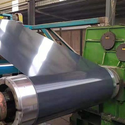 0.03 X 48 inci Paduan 3105 Kynar PVDF Matte Grey Ral 7046 Koil Aluminium Pra-Cat Warna untuk Lembaran Atap Aluminium