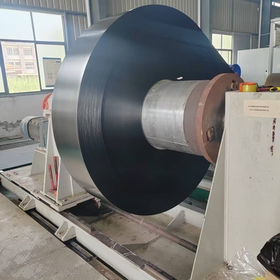 Strip Aluminium Pra-cat 0.28mm Tebal 130mm Lebar Alloy3105 Anti-gores Untuk Pembuatan Tirai Pintu Rolling Shutter