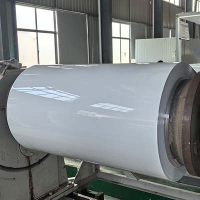 2.4mm tebal & 1250mm lebar Polyester Prepainted Aluminium Coil Digunakan dalam Camping Capsule Fabrication