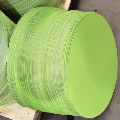 Lingkaran Aluminium Prepainted Diameter 360mm Seri 1 untuk Produksi Peralatan Masak