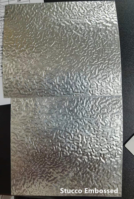 Pola kerutan pra -pelapis aluminium lembar aluminium prep dicat ketebalan 0,50mm
