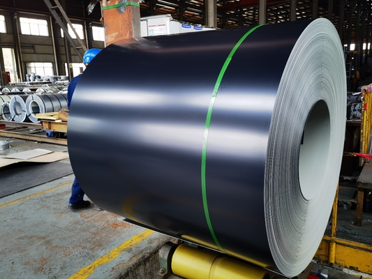 Paduan Dekorasi Bangunan 1060 H24 Lembar Aluminium Dilapisi Warna 0,28 x 914mm RAL 9005 Panel Komposit Aluminium