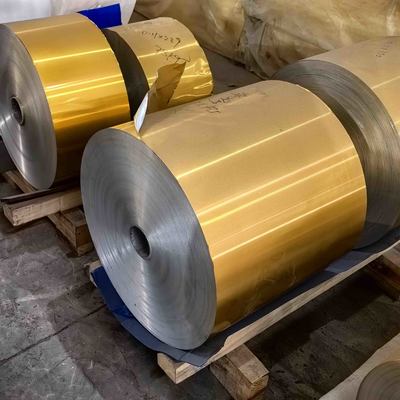 8011 O 0,1mm Lembar Aluminium tahan lama yang dicat di sisi untuk produksi baking tray