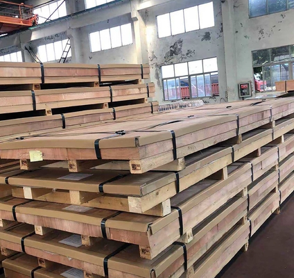 AA3004 H14 Lembaran Aluminium Lapis Warna 0.7MM untuk Atap