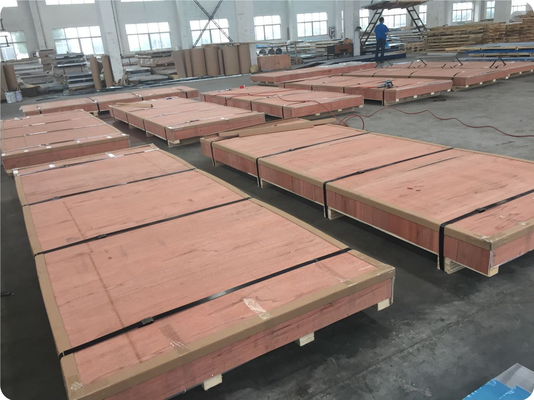 AA3105 H16  0.6MM  Lembaran Aluminium Lapis Warna Untuk Pintu Rana
