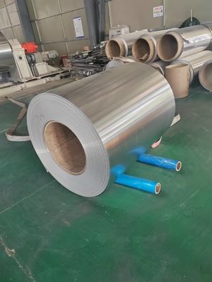 AA5052 H19 0.4MM Koil Aluminium yang Dicat Sebelumnya untuk Tutup Kaleng dan Cincin Tarik