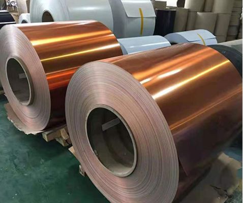 Alloy 3003 0.18mm Prepainted Aluminium Coil untuk gambar frame molding