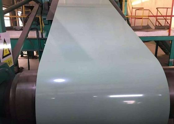 Alloy 3003 PPG PVDF Lacquered Aluminum Sheet 0.96mm Thick x 48'' Width Pre-painted Aluminum Coil For Metal Commercial Roofing