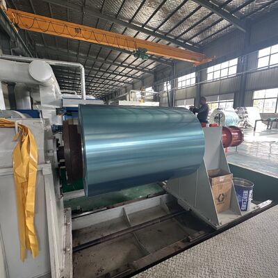 Untuk ACP - Panel Komposit Plastik Aluminium Alloy1050 H14 0.22mm X 1250mm Ral 9016 Lembaran Aluminium Lapisan Warna Putih