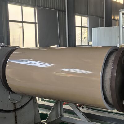 Lembaran Aluminium Cermin dengan Warna Emas Reflektif 86% Ketebalan 0.50mm untuk Panel Dekorasi Rumah