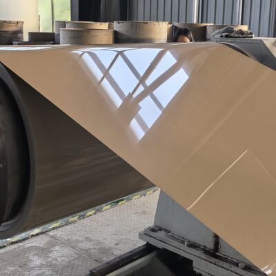 Lembaran Aluminium Untuk Dekorasi Bangunan Paduan Tahan Lama Dilapisi Warna 1060 H34 Bahan Panel Komposit Untuk Pelapis Fasad