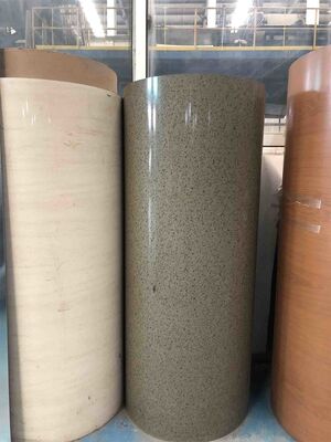 Lembar aluminium tahan lama untuk atap dengan ketebalan 1 milimeter paduan 3105 H24 Koil yang dicetak sebelumnya dengan lapisan cat PVDF untuk ketahanan cuaca yang tahan lama