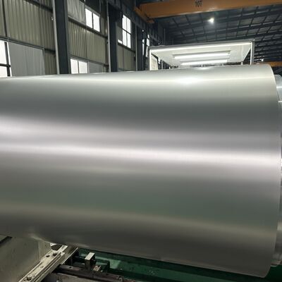 Matte Grey Aluminium Sheet untuk atap dengan ketebalan 0,05 inci dan PPG Kynar PVDF Coating untuk daya tahan dan perlindungan yang luar biasa