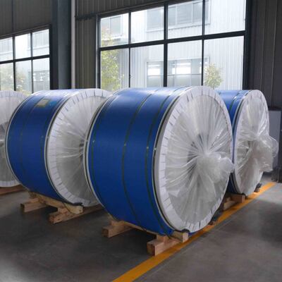 Lembaran Aluminium Berlapis Warna 3003 H18 Anti-Korosi untuk Atap Perumahan Pesisir