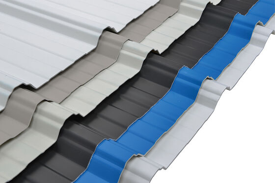 Lembar aluminium yang dilapisi PVDF untuk aplikasi atap industri