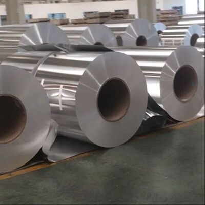 Paduan Aluminium 8011 Jumbo Roll Aluminium Foil untuk Pemutaran Ulang | Ketebalan 0,01-0,025Mm | Lebar I Mill Finish yang Dapat Disesuaikan