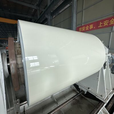 Alloy 1050 H18 PVDF Coated Prepainted Aluminium Coil dengan Warna Disesuaikan untuk Dekorasi Bangunan