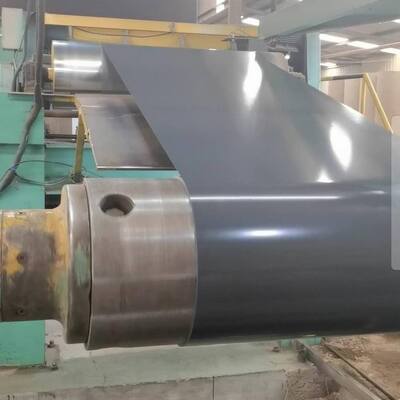 Kumparan Aluminium Pra-cat Dilapisi Cat Kynar PVDF Matte Grey Warna RAL 7046 PPG Ketebalan 0,04