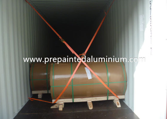 2490mm 3003 H14 Pre Painted Aluminium untuk hiasan dinding