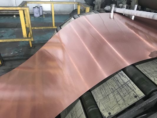 PE / PVDF Color Coated Aluminium Coil 3003 Series Untuk Sistem Atap Al Mg Mn